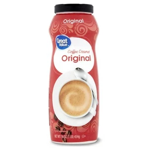 GREAT VALUE ORIGINAL CREAMER 16oz - PACK OF 6 - Picture 1 of 3
