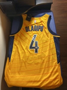Victor Oladipo Signed Autographed Indiana Pacers Jersey Beckett Coa Rare Hot - Picture 1 of 4