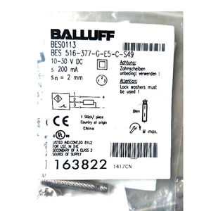 BALLUFF BES 516-377-G-E5-C-S49 (BES0113)Inductive Standard Sensors PNP New ✦KD - Picture 1 of 4