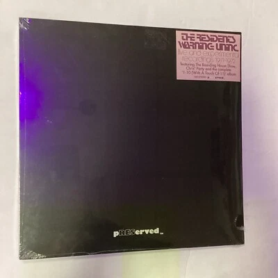 Residents - WARNING: UNiNC Live And Experimental Recordings Vinyl (torn plastic) Foto 1 de 4