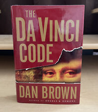 The Da Vinci Code by Dan Brown Hardcover Book True 1st Edition/1st Printing - Vg