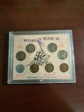 World War II Obsolete Coin Collection WW2 Steel Cent Silver Nickels 1942-1946