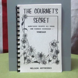 GOURMET'S SECRET Kochbuch Essig Rezepte Löwenzahn Salat & Gazpacho 1987 - Bild 1 von 6