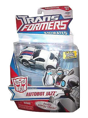 Hasbro Transformers Animated Deluxe Autobot Jazz Action Figure