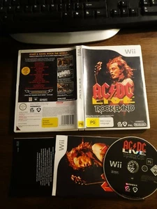 AC/DC Live Rock Band NINTENDO NES SNES WII LONG WAY TO THE TOP WITH FREE POST - Picture 1 of 2