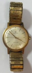 Hamilton Automatic 32.8mm Swiss 63022-4 Wristwatch Ratchet Crown Runs LH563 - Picture 1 of 10