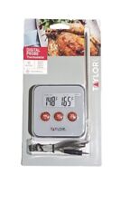 Taylor Digital PROBE THERMOMETER Flip-Out Stand Timer Magnet Heat Resistant 1574