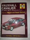 Vauxhall Cavalier Haynes Manual Oct1988 To 1995 F To N Reg Petrol