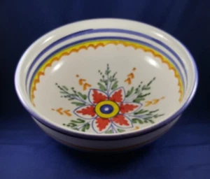 Spanglishstore Spanish Ceramic Fruit Bowl 24cm diam. x 9cm h. - Picture 1 of 1