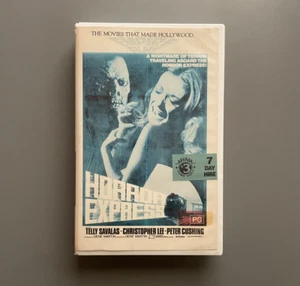 HORROR EXPRESS. Telly Savalas / Christopher Lee. HORROR (VHS PAL) - Imagen 1 de 2