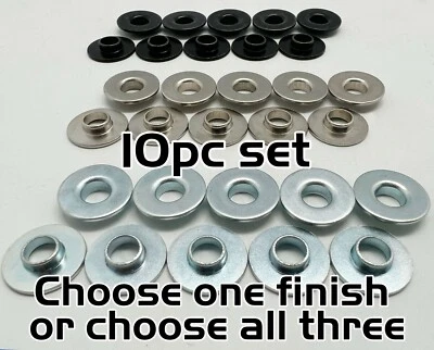 10 Pack Specbolt M6x18 Shoulder Washer Motorcycle Plastics Collar Bushings - Image 1 of 4