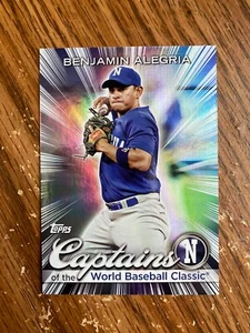 2023 Topps World Baseball Classic BENJAMIN ALEGRIA CC-16 Captains of the WBC - Picture 1 of 2