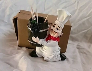 Soporte para palillo de dientes diseño chef pequeño - Imagen 1 de 4