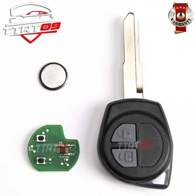 TÉLÉCOMMANDE CLÉ POUR SUZUKI SWIFT SX4 SPLASH DIESEL ONLY 433MHZ ID46 PCF7936 - Photo 1/4