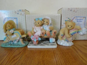 Lote de 3 Queridos Peluches Ellen Tracie & Nicole Jennifer Arco Iris Banco Primavera - Imagen 1 de 9