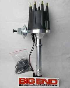 Distributor Billet Street Strip Chevrolet V-8 Vacuum Advance Big End Performance - Picture 1 of 6
