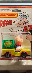 RARE! "Matchbox" Set Of 2 Popeye Olive Diecast Cars. FREE SHIPPING!