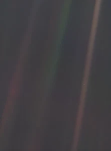 Pale Blue Dot Earth from the Outer Solar System Planet Photo Poster Print 1990 - Picture 1 of 2