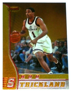1996-97 Bowmans Best Refractors Rod Strickland #51 Washington Bullets Basketball - Picture 1 of 12