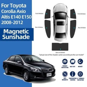 Window Shade Visor Magnetic Reversible Shield Curtain For Toyota Corolla 08-12 - Picture 1 of 15