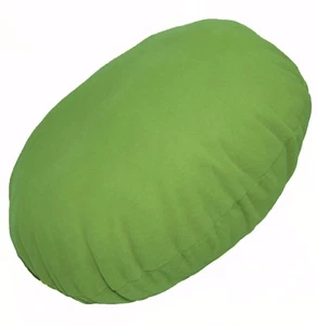 mb73n Lime Green Plain Round Velvet Style Cushion Cover/Pillow Case*Custom Size - Picture 1 of 6