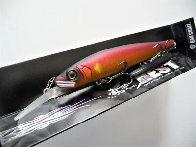 Gan Craft Jerk Bait REST 108 Slow Floating #16 Akakin Ayu NEW G417 - Image 1 of 4