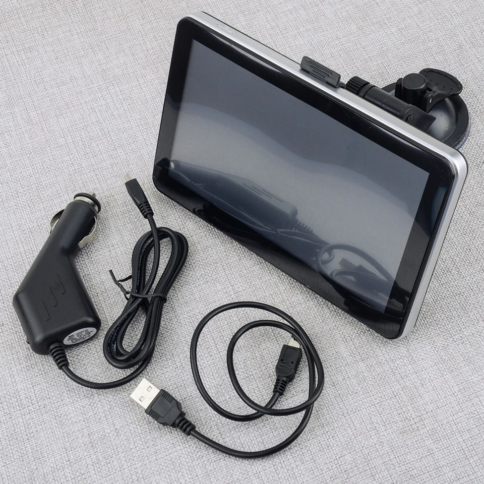 7 Inch GPS Navigator Navigation Sat Navi 8GB USA Canada Mexico Map for Car Truck - Image 1 of 4