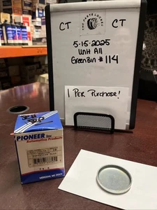 Pioneer PC153 Steel Shallow Engine Expansion Plug (1) Per Purchase - Picture 1 of 3