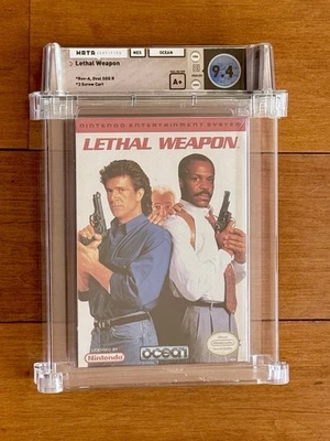 Lethal Weapon Nintendo NES 9.4 CAJA A+ Sello WATA Clasificado CGC VGA x Nuevo Raro Sega Foto 1 de 4