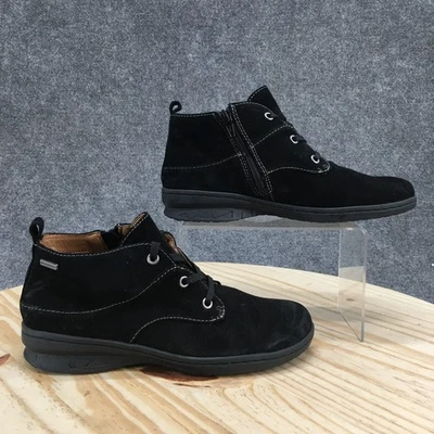 Botas Comfortiva Mujer 8 Estrechas Forli Botín Cuero Negro Bloque CT0026521 Foto 1 de 4