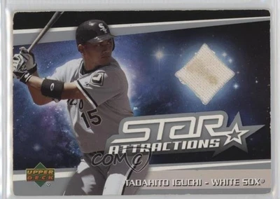 2006 Upper Deck Star Attractions Swatches Tadahito Iguchi #SA-TI - Image 1 of 2