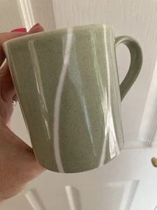 TAZA ROYAL DOULTON STUDIO SHORE RARA DIFÍCIL DE ENCONTRAR EN MUY BUENA CONDICIÓN VERDE SALVIA - Imagen 1 de 8