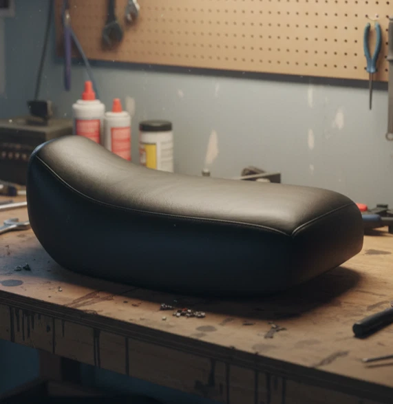 Cubierta de asiento negra Honda Foreman 400 450 para modelos 1997 a 2004 Foto 1 de 1