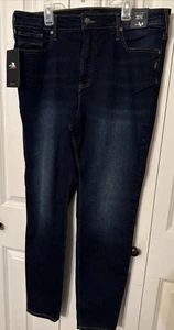 Silver Jeans Damen Denim Jeans Gr. XL/L29 Dark Wash Infinite Fit Stretch - Bild 1 von 7