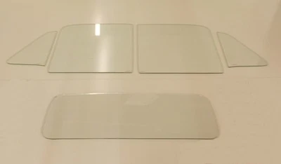 Vidrio transparente para camioneta Chevy GMC 1951 1952 1953 1954 puerta de ventilación trasera Foto 1 de 4