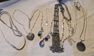 Halsketten Konvolut sieben Designer Halsketten Brighton Napier Silpada - Bild 1 von 4