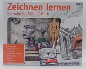 Zeichnen lernen Komplettes Set mit Buch - Bild 1 von 4