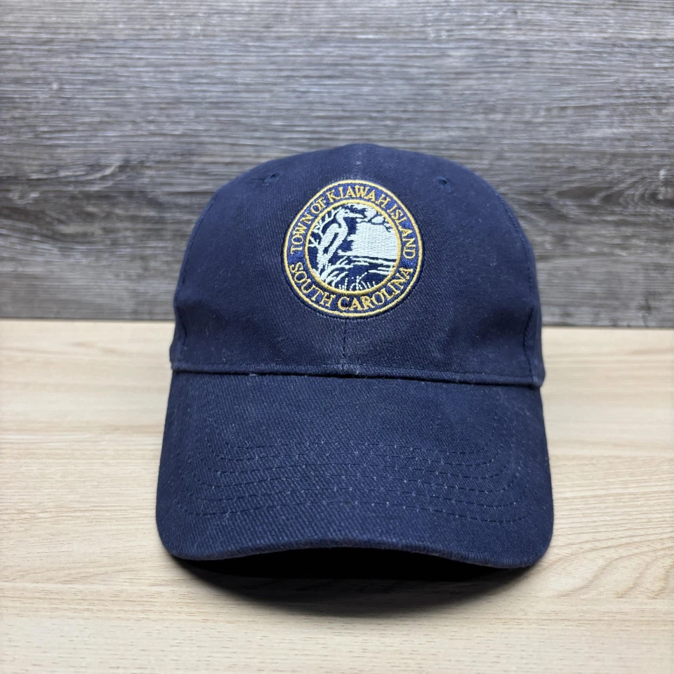 Кепка Town of Kiawah Island кепка с ремешком на спине мужская темно-синяя пляжная Patrol Южная Каролина - Изображение 1 из 4