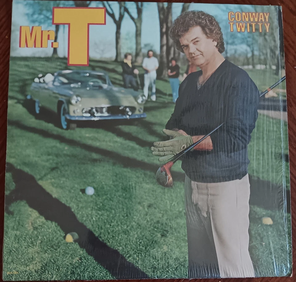 CONWAY TWITTY - Mr. T, LP, EX/EX, 1981, MCA Records - Image 1 of 1