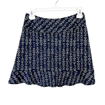 Falda corta de golf Golftini Zodiac para mujer talla XS azul marino Foto 1 de 4