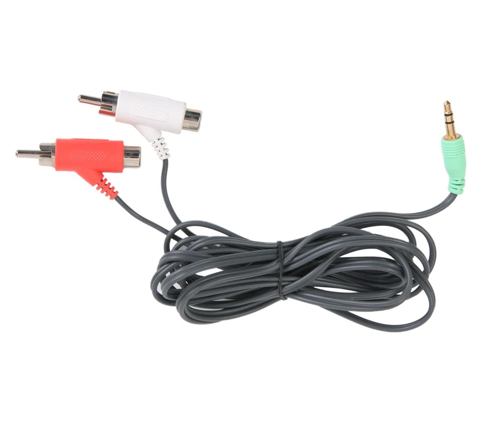 Turtle Beach X3 X31 Splitter Cavo Y Adattatore Rca Cuffia per Xbox 360 TV - Immagine 1 di 2