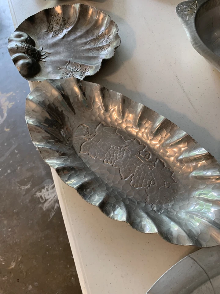 Aluminum Vintage Serving Set 23 Pieces - Image 1 of 4