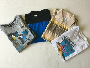 LOT OF 4 TOPS FOR BOYS, CALVIN KLEIN, FILA, HURLEY, SIZE : SMALL, MEDIUM - Picture 1 of 5