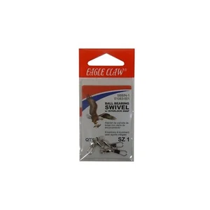 Eagle Claw Kugellagerwirbel mit Interlock Snap, Größe 1 - Bild 1 von 1