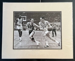 1964 CELTICS/LAKERS 16x20 Matted Photo Bill Russell/Jerry West/John Havlicek COA - Picture 1 of 2