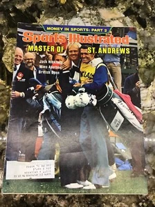 Jack Nicklaus SPORTS ILLUSTRATED July 24, 1978 British Open EX - Picture 1 of 2