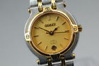 New Battery [Exc+5] Vintage Gucci 9000L Gold Quartz Women's Watch From JAPAN