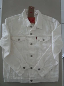 LEVI'S MEN'S REGULAR FIT UNLINED 100% COTTON DENIM TRUCKER JACKET STEEL HOUR - Picture 1 of 12