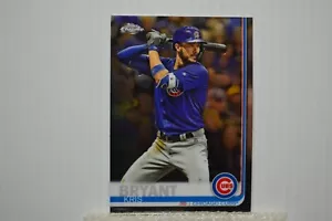 2019 Topps Chrome Kris Bryant REFRACTOR baseball card #25 - Chicago Cubs - Picture 1 of 2