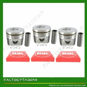 Piston+ Ring Kit Set 83mm +0.50mm Oversize for KUBOTA D1503-DI x 3 PCS - Picture 1 of 11